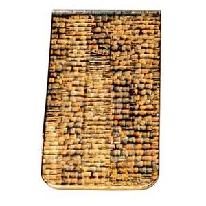 Gold Tone Money Clip 2" Vtg Minimalist Basic Simple